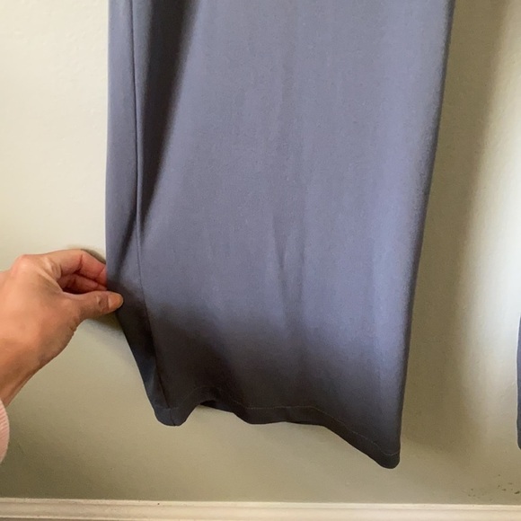 Marc Bouwer Knit Steel Blue Jumpsuit with Blouson Top | xxs - Picture 5 of 9